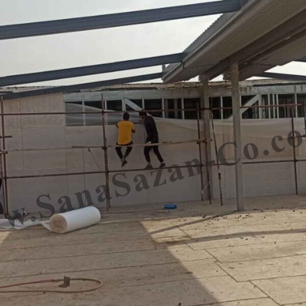 طراحی ، نظارت و اجرای پروژه اضافه طبقه ساختمان هتل با سازه LSF