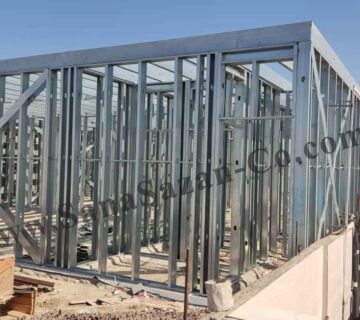 طراحی ، نظارت و اجرای پروژه اضافه طبقه ساختمان هتل با سازه LSF